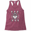 merry wolfmas Racerback Tank