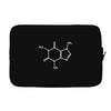 Caffeine Molecule Laptop sleeve