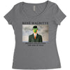 René Magritte The Son Of Man Women's Triblend Scoop T-shirt