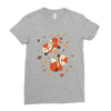 space fox Ladies Fitted T-Shirt