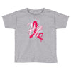 breast cancer awareness hope ribbon heart Toddler T-shirt