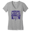 spread love the brooklyn way Women's V-Neck T-Shirt