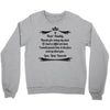 Dear Daddy, Thanks for Being my Dad Baby Boy Letter to Father Crewneck Sweatshirt