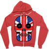 united kingdom till i die Zipper Hoodie