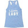 library lady Racerback Tank