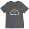 I Am Voting Yes V-Neck Tee
