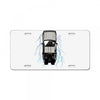 delorean 2 License Plate