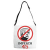Impeach 45 Stop Trump Adjustable Strap Totes