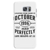 legends were born in october genuıne 1996 qualıty one kind of aged l Samsung Galaxy S7