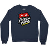 pizza time (2) Crewneck Sweatshirt