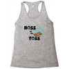 corn hole boss Racerback Tank