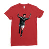 lionel messi 4 Ladies Fitted T-Shirt