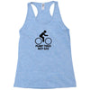 pump tires not gas earth friendly green living cool nerd geek shirt t Racerback Tank