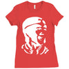monkey magicfunny retro joke tv series 80's planet of apes Ladies Fitted T-Shirt