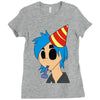 the birthday boy Ladies Fitted T-Shirt