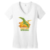 early bird special Women's V-Neck T-Shirt