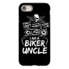 You Cant Scare Me I am Biker Uncle iPhone 8