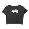 pig sausages funny Crop Top