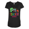 teacher saurus Maternity Scoop Neck T-shirt