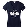 fur mama Women's V-Neck T-Shirt