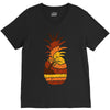 pineapple and beach V-Neck Tee