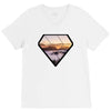 Nature Diamond V-Neck Tee