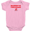 daddys treasure Baby Onesie