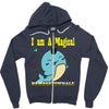 i am a magical Zipper Hoodie