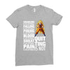 super saiyan quitting is not Ladies Fitted T-Shirt