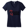 no violence against women's Women's V-Neck T-Shirt