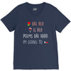 are red is red V-Neck Tee