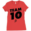 Team 10 Jake Paul Ladies Fitted T-Shirt