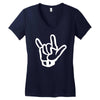 metal Women's V-Neck T-Shirt