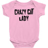 crazy cat lady Baby Onesie