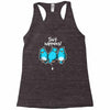 shit happens Racerback Tank