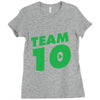 team 10 Ladies Fitted T-Shirt