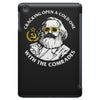 cracking open a cold one with the comrades iPad Mini
