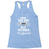 sorry this girl is already taken by a super sexy october boyfriend Racerback Tank