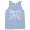vintage 1972 aged to perfection Tank Top