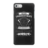 Never Underestimate the Strength of a Brain Tumor Warrior Being Strong iPhone 7 Case