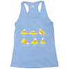 candy corn are triangles Racerback Tank