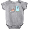 running things Baby Onesie