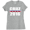 cruz for president 2016 Ladies Fitted T-Shirt