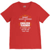 Smart Good Looking English Teacher Doesnt Get Better Than V-Neck Tee