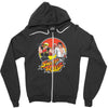 sweep the leg Zipper Hoodie