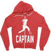 captain pinstripes Zipper Hoodie