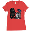 robotic trashcan Ladies Fitted T-Shirt
