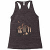 night in the forest Racerback Tank