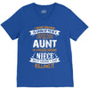 Super Cool Aunt Of A Freaking Awesome Niece V-Neck Tee