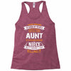 Super Cool Aunt Of A Freaking Awesome Niece Racerback Tank